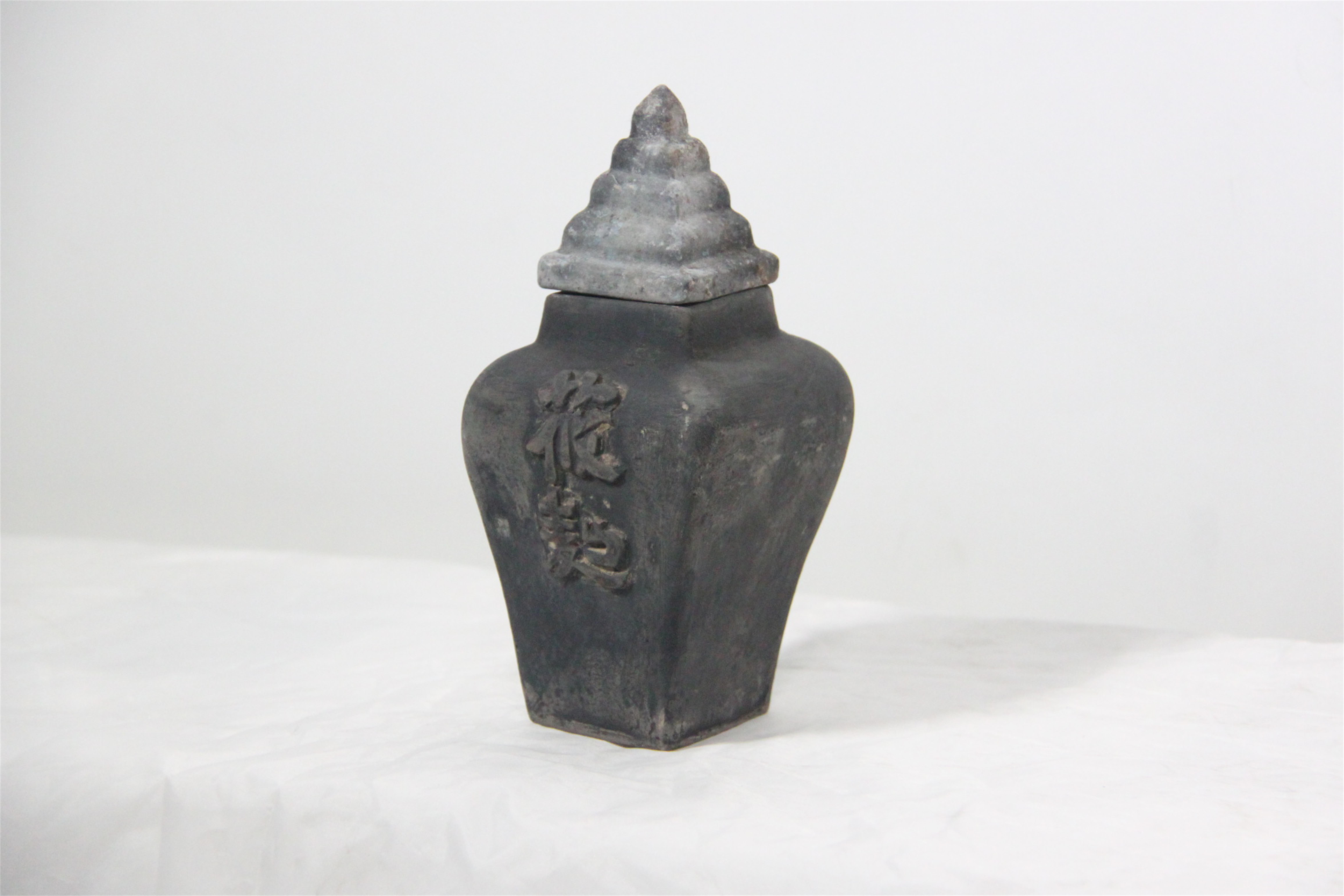 锥形花椒调料陶罐